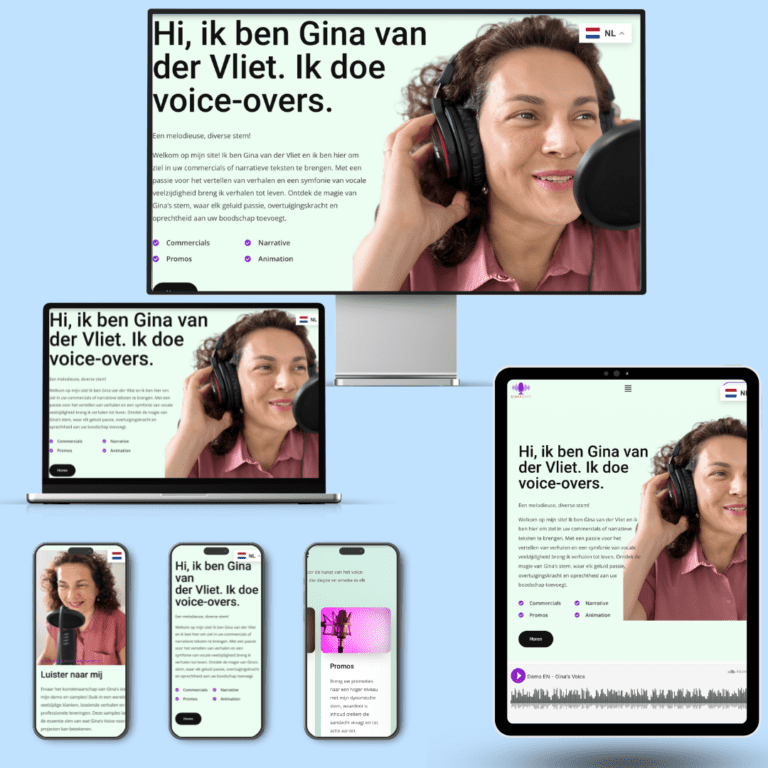 Gina Web Mockup 1