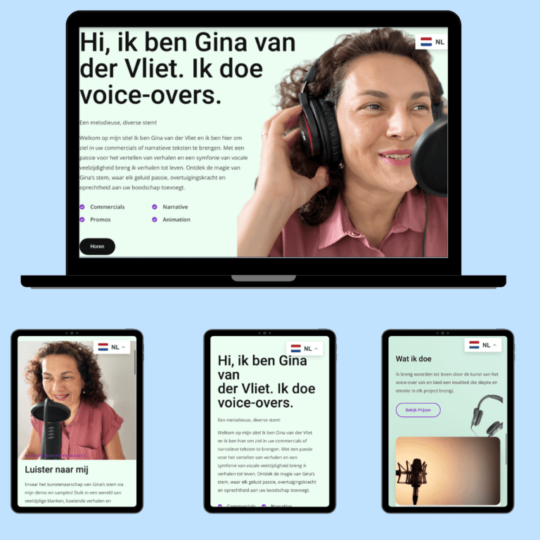 Gina web mockup 2